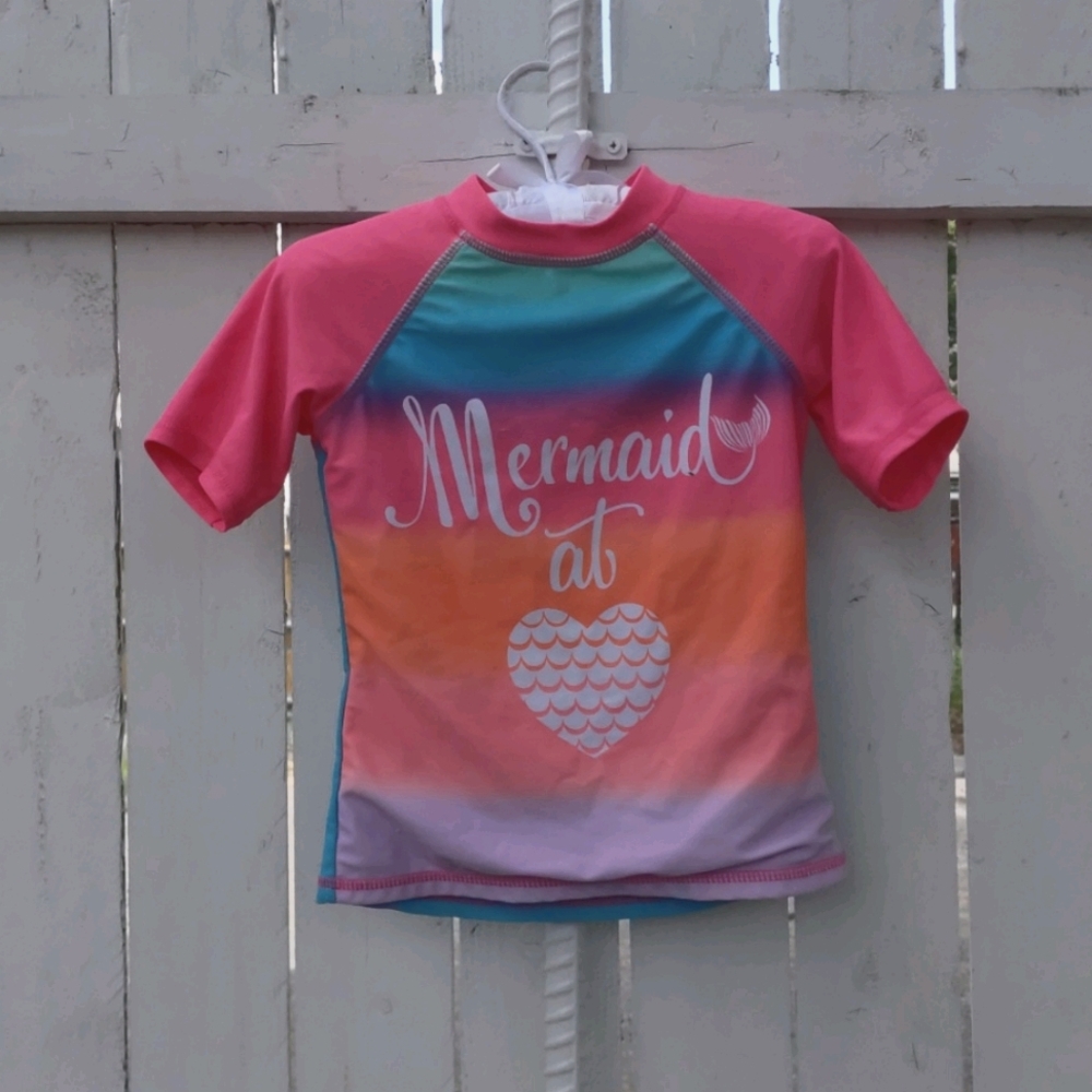 Cute kids mermaid swimsuit